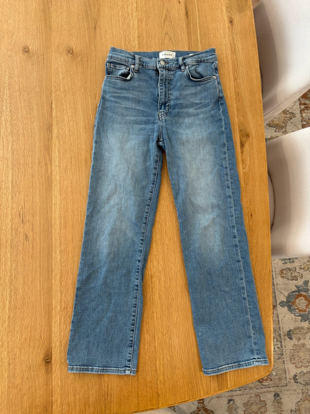 Frame Le Sleek Straight Jeans - Picture 4 of 7